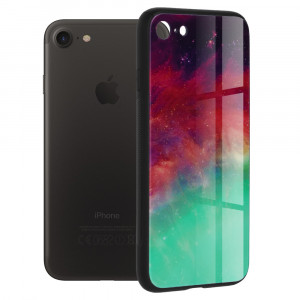 Husa telefon iPhone 7 / 8 / SE 2, SE 2020 / SE 3, SE 2022 - Techsuit Glaze Series - Fiery Ocean