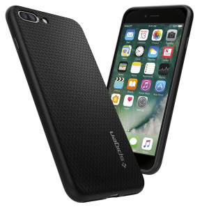 Husa telefon iPhone 7 Plus / 8 Plus - Spigen Liquid Air - Black - Img 4