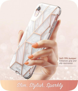 Husa telefon iPhone XR - I-Blason Cosmo - Marble - Img 3