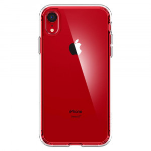 Husa telefon iPhone XR - Spigen Ultra Hybrid - Crystal Clear - Img 1