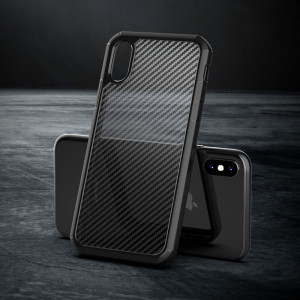 Husa telefon iPhone XR - Techsuit Carbon Fuse - Black - Img 2