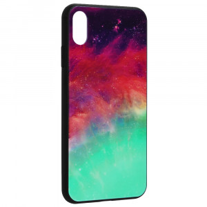 Husa telefon iPhone XS Max - Techsuit Glaze Series - Fiery Ocean - Img 2