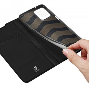 Husa telefon Motorola Edge 20 Lite - Dux Ducis Skin Pro - Black - Img 3