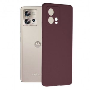 Husa telefon Motorola Edge 30 Fusion - Techsuit Soft Edge Silicone - Plum Violet - Img 1