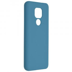 Husa telefon Motorola Moto E7 Plus / Moto G9 Play - Techsuit Soft Edge Silicone - Denim Blue - Img 2