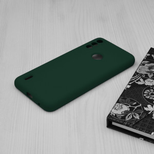 Husa telefon Motorola Moto E7 Power / Moto E7i Power - Techsuit Soft Edge Silicone - Dark Green - Img 4