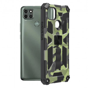 Husa telefon Motorola Moto G9 Power - Techsuit Blazor Series - Camo Lime - Img 1