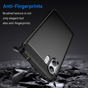 Husa telefon Nothing Phone (2) - Techsuit Carbon Silicone - Black - Img 3