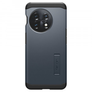Husa telefon OnePlus 11 - Spigen Tough Armor - Metal Slate - Img 2