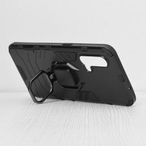 Husa telefon OnePlus Nord CE 5G - Techsuit Silicone Shield - Black - Img 2