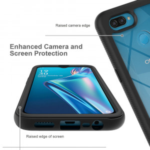 Husa telefon Oppo A12 + Folie - Techsuit Defense360 Pro - Black - Img 4