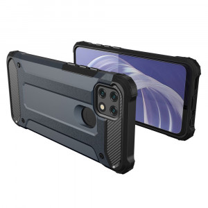 Husa telefon Oppo A15 / A15s - Techsuit Hybrid Armor - Black - Img 3