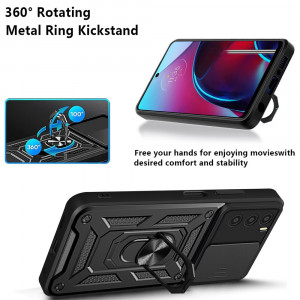 Husa telefon Oppo A16 / A16s / A54s - Techsuit CamShield Series - Black - Img 2