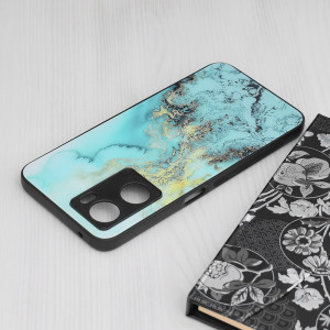 Husa telefon Oppo A57 4G / A57s / OnePlus Nord N20 SE - Techsuit Glaze Series - Blue Ocean - Img 4