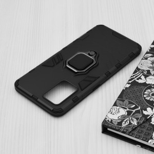 Husa telefon Oppo A74 4G / A95 4G - Techsuit Silicone Shield - Black - Img 4