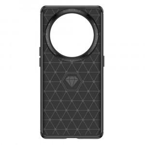 Husa telefon Oppo Find X6 Pro - Techsuit Carbon Silicone - Black - Img 3