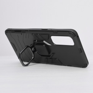 Husa telefon Oppo Reno4 Pro 4G - Techsuit Silicone Shield - Black - Img 3