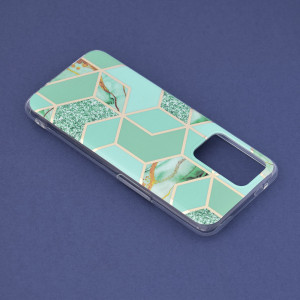 Husa telefon Oppo Reno7 5G / Find X5 Lite 5G - Techsuit Marble Series - Green Hex - Img 4
