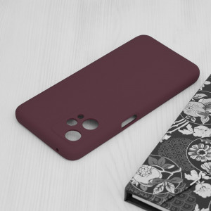 Husa telefon Realme 9 5G / Realme 9 Pro - Techsuit Soft Edge Silicone - Plum Violet - Img 3