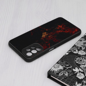 Husa telefon Samsung Galaxy A13 4G - Techsuit Glaze Series - Red Nebula - Img 4