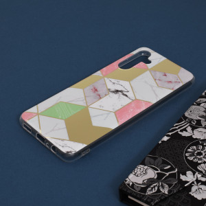 Husa telefon Samsung Galaxy A13 5G / A04s - Techsuit Marble Series - Purple Hex - Img 4