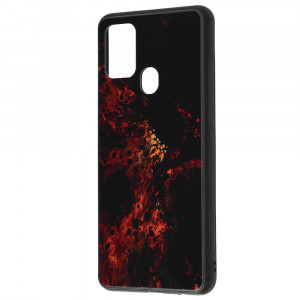 Husa telefon Samsung Galaxy A21s - Techsuit Glaze Series - Red Nebula - Img 4