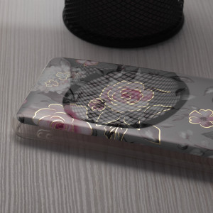 Husa telefon Samsung Galaxy A22 5G - Techsuit Marble Series - Bloom of Ruth Gray - Img 4