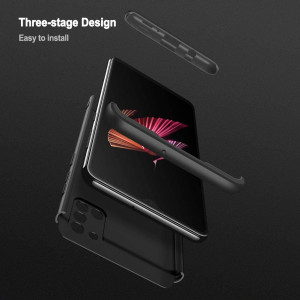 Husa telefon Samsung Galaxy A31 + Folie - GKK 360 - Black - Img 2