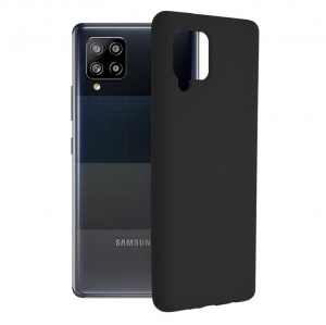 Husa telefon Samsung Galaxy A42 5G - Techsuit Soft Edge Silicone - Black - Img 1