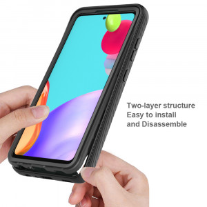 Husa telefon Samsung Galaxy A52 4G / A52 5G / A52s 5G + Folie - Techsuit Defense360 Pro - Black - Img 4