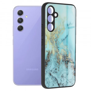 Husa telefon Samsung Galaxy A54 - Techsuit Glaze Series - Blue Ocean - Img 1