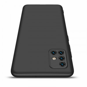 Husa telefon Samsung Galaxy A71 4G + Folie - GKK 360 - Black - Img 4