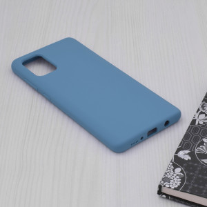 Husa telefon Samsung Galaxy A71 4G - Techsuit Soft Edge Silicone - Denim Blue - Img 4