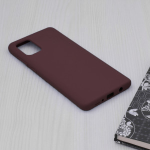 Husa telefon Samsung Galaxy A71 4G - Techsuit Soft Edge Silicone - Plum Violet - Img 4