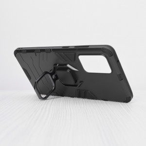 Husa telefon Samsung Galaxy A72 4G / A72 5G - Techsuit Silicone Shield - Black - Img 2