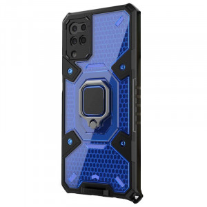 Husa telefon Samsung Galaxy F12 / M12 - Techsuit Honeycomb Armor - Blue - Img 3