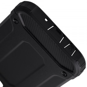 Husa telefon Samsung Galaxy J5 2017 J530, Galaxy J5 Pro 2017 - Techsuit Hybrid Armor - Black - Img 4