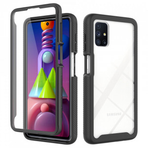 Husa telefon Samsung Galaxy M51 + Folie - Techsuit Defense360 Pro - Black - Img 1