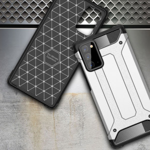 Husa telefon Samsung Galaxy Note 20 / Note 20 5G - Techsuit Hybrid Armor - Black - Img 3