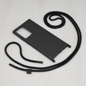 Husa telefon Samsung Galaxy Note 20 Ultra 4G / Note 20 Ultra 5G - Techsuit Crossbody Lanyard - Black - Img 2