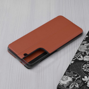 Husa telefon Samsung Galaxy S21 FE 5G - Techsuit eFold Series - Orange - Img 2