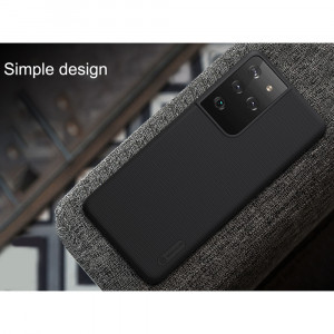 Husa telefon Samsung Galaxy S21 Ultra 5G - Nillkin Super Frosted Shield - Blue - Img 3