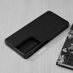 Husa telefon Samsung Galaxy S21 Ultra 5G - Techsuit eFold Series - Black - Img 2