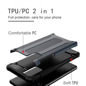 Husa telefon Samsung Galaxy S21 Ultra 5G - Techsuit Hybrid Armor - Black - Img 4