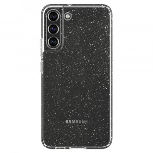 Husa telefon Samsung Galaxy S22 5G - Spigen Liquid Crystal Glitter - Crystal Quartz - Img 3