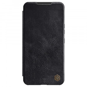 Husa telefon Samsung Galaxy S22 Plus 5G - Nillkin QIN Leather Pro Case - Black - Img 3