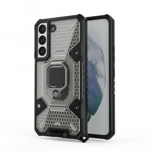 Husa telefon Samsung Galaxy S22 Plus 5G - Techsuit Honeycomb Armor - Black - Img 2