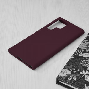 Husa telefon Samsung Galaxy S22 Plus 5G - Techsuit Soft Edge Silicone - Plum Violet - Img 2
