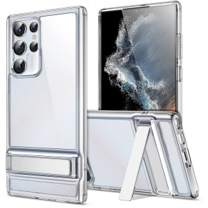Husa telefon Samsung Galaxy S22 Ultra 5G - ESR Air Shield Boost Kickstand - Clear - Img 3