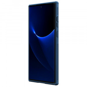 Husa telefon Samsung Galaxy S22 Ultra 5G - Nillkin Super Frosted Shield Pro - Blue - Img 2